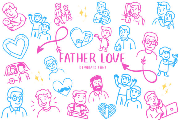 Father Love Font - Featured Image