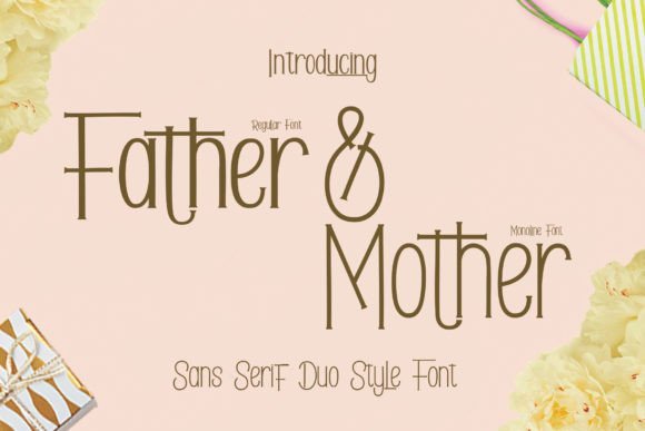 Father & Mother Font - Featured Image
