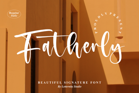 Fatherly Font - Featured Image