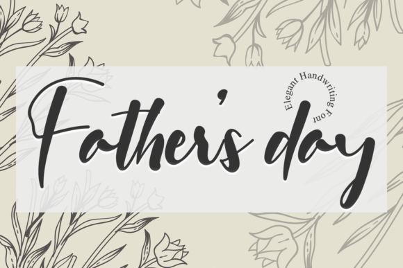 Fathers Day Font - Featured Image