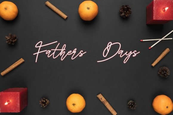 Fathers Day Font - Featured Image