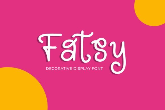 Fatsy Font - Featured Image