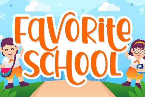 Favorite School Font - Featured Image