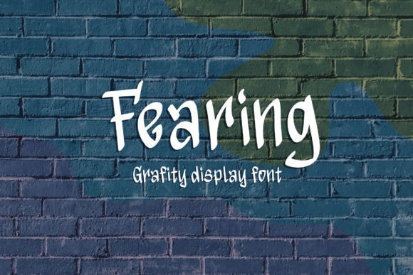 Fearing Font - Featured Image
