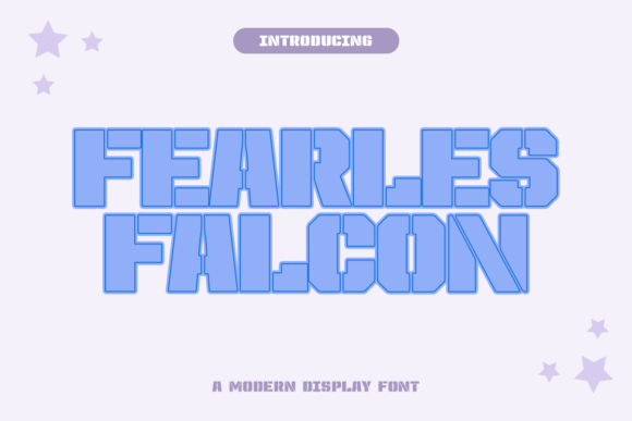 Fearless Falcon Font - Featured Image