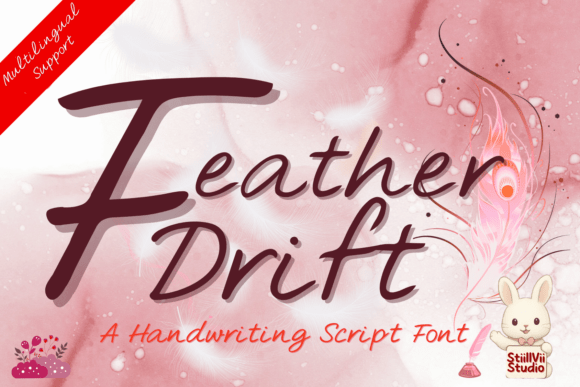 Feather Drift Font - Featured Image