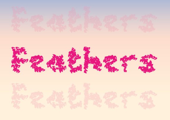 Feathers Font - Featured Image
