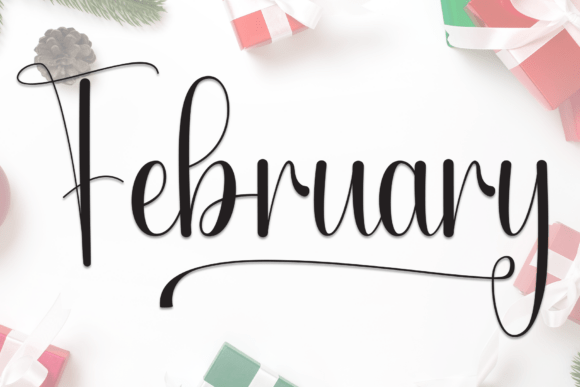 February Font - Featured Image