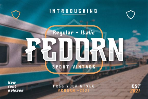 Fedorn Font - Featured Image