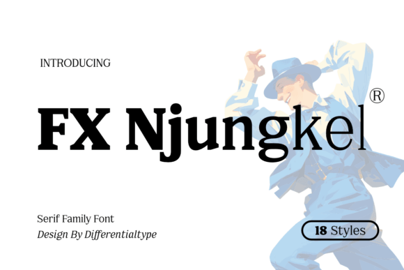 FX Njungkel  Font - Featured Image