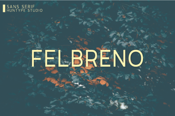 Felbreno Font - Featured Image