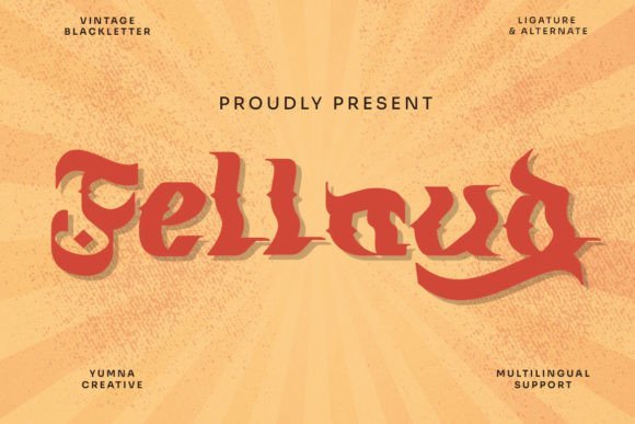 Fellaud Font - Featured Image