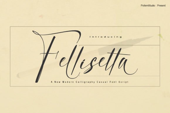 Fellisetta Font - Featured Image