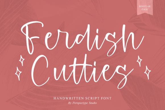 Ferdish Cutties Font - Featured Image