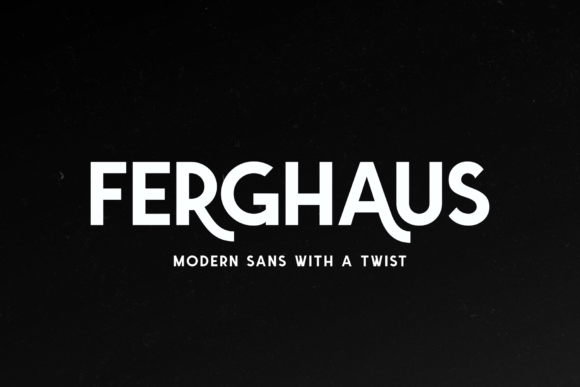 Ferghaus Font - Featured Image