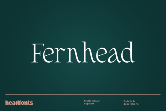 Fernhead Font - Featured Image