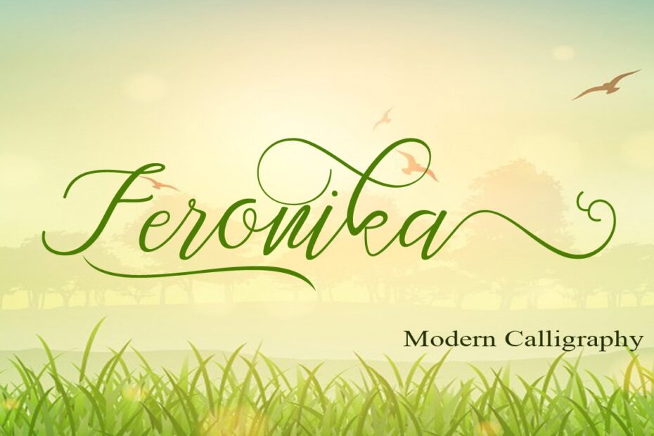 Feronika Font - Featured Image