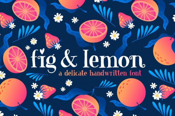 Fig & Lemon Duo Font - Featured Image