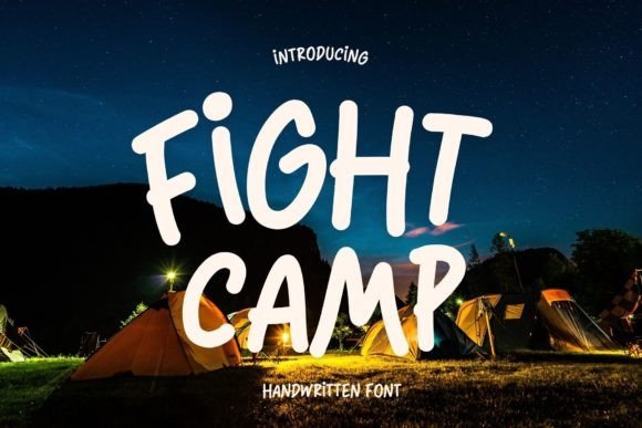 Fight Camp Font - Featured Image