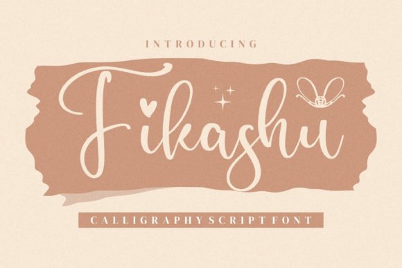 Fikashu Font - Featured Image
