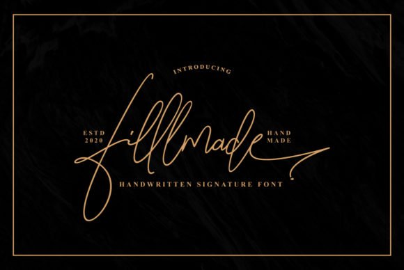 Fillmade Font - Featured Image