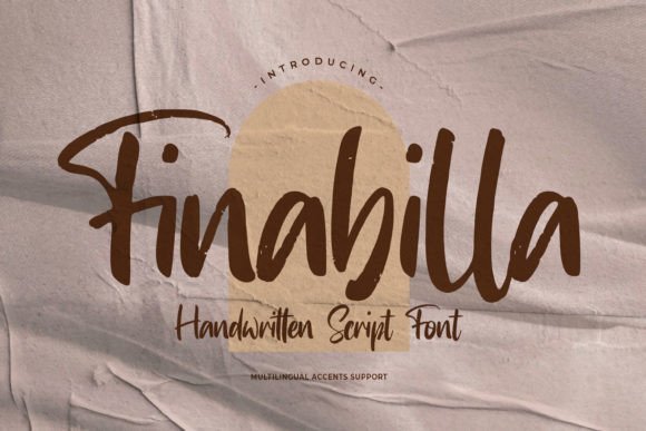 Finabilla Font - Featured Image