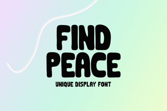 Find Peace Font - Featured Image