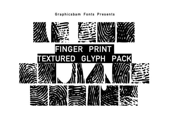 Finger Prints Glyph Font Font - Featured Image