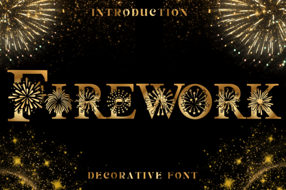 Firework Font - Featured Image