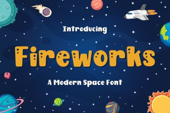 Fireworks Font - Featured Image