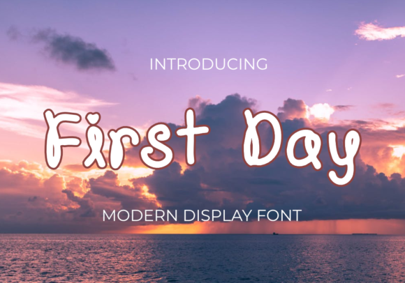 First Day Font - Featured Image