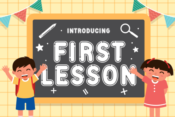 First Lesson Font - Featured Image