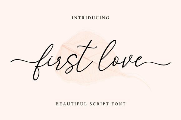 First Love Font - Featured Image