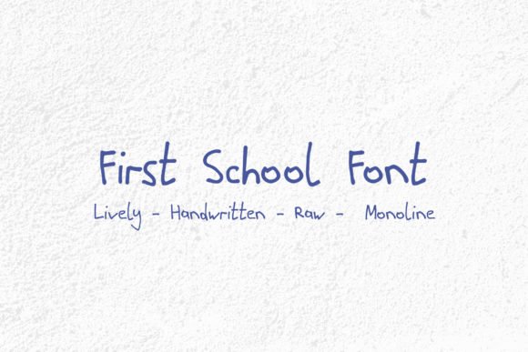 First School Font - Featured Image