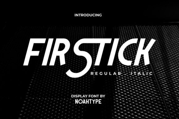 Firstick Font - Featured Image