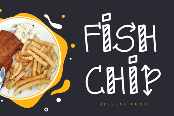 Fish Chip Font - Featured Image