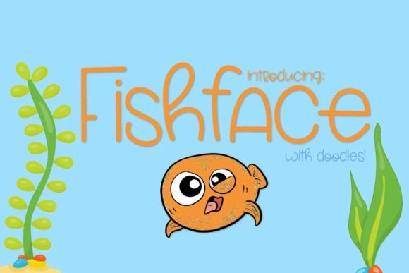 Fish Face Font - Featured Image