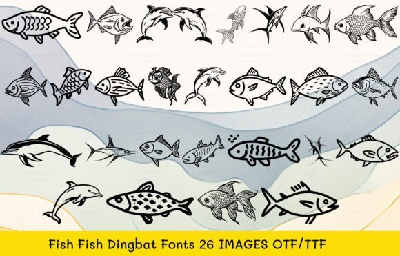 Fish Fish Font - Featured Image