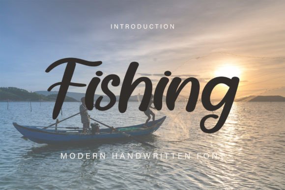 Fishing Font - Featured Image