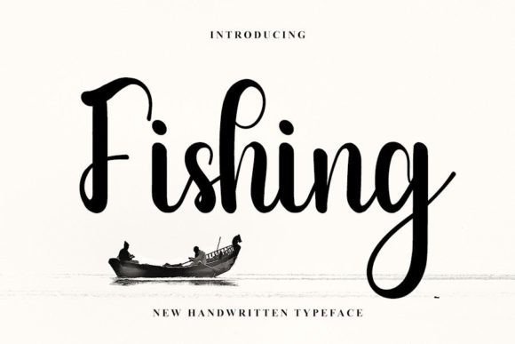 Fishing Font - Featured Image