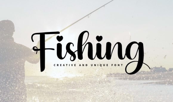Fishing Font - Featured Image