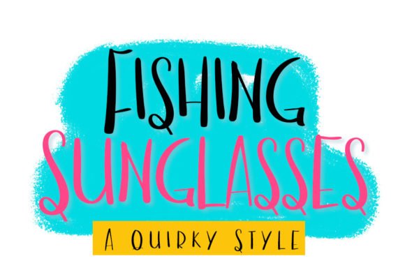 Fishing Sunglasses Font - Featured Image
