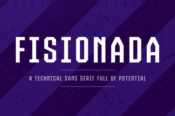 Fisionada Family Font - Featured Image