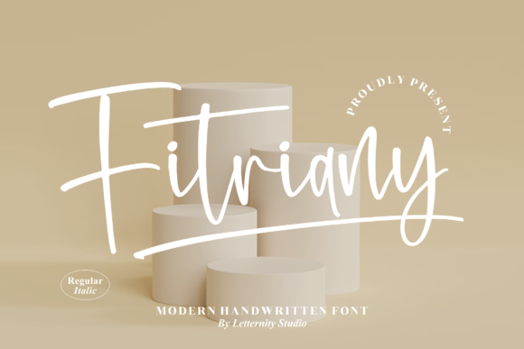 Fitriany Font - Featured Image