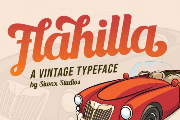Flahilla Font - Featured Image