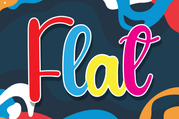 Flat Font - Featured Image