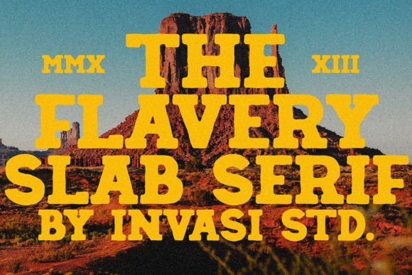 Flavery Font - Featured Image