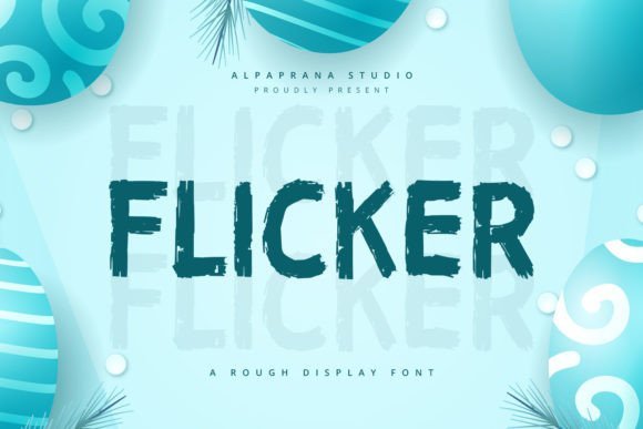 Flicker Font - Featured Image