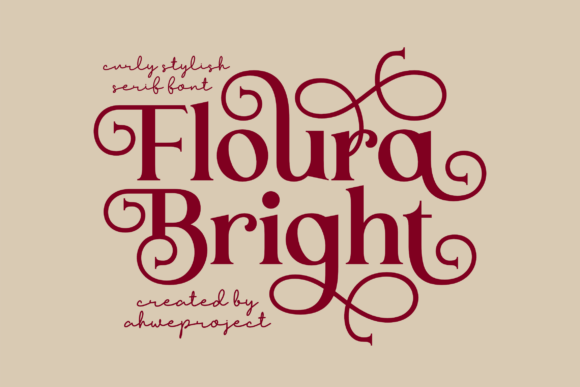 Floura Bright Font - Featured Image