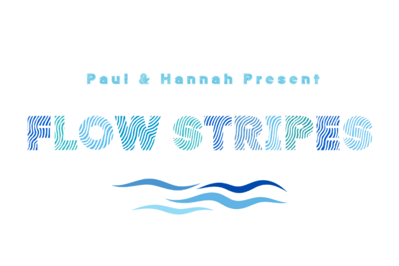 Flow Stripes Font - Featured Image